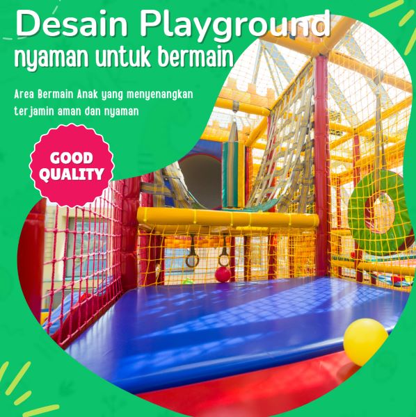 desain playground indoor anak custom