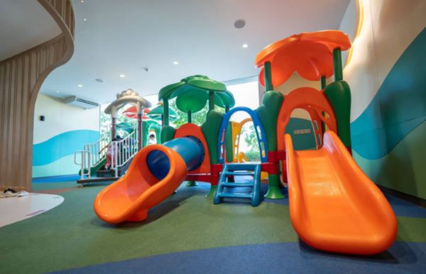 jasa pembuatan desain indoor playground di rumah makan & hotel