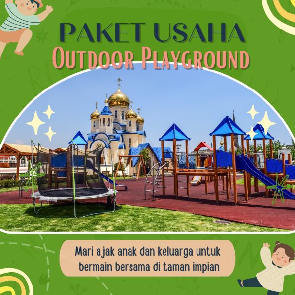 paket usaha playground outdoor untuk bisnis