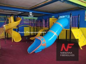 ide desain playground indoor kreatif Nirwana Fiberglass